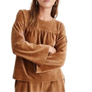 Madewell Texture & Thread Corduroy Swing Top